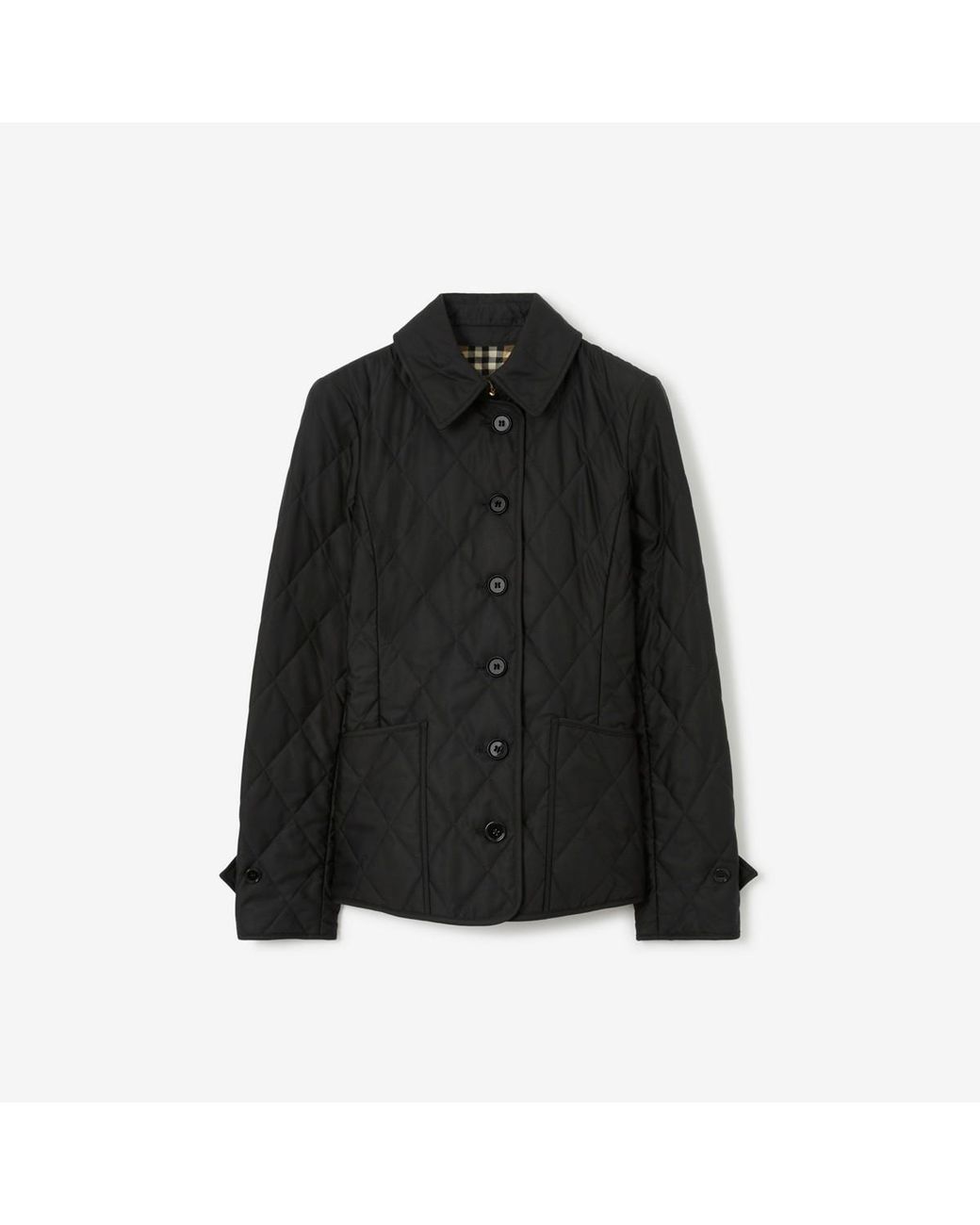 Burberry Black Quilted Thermoregulated Jacket