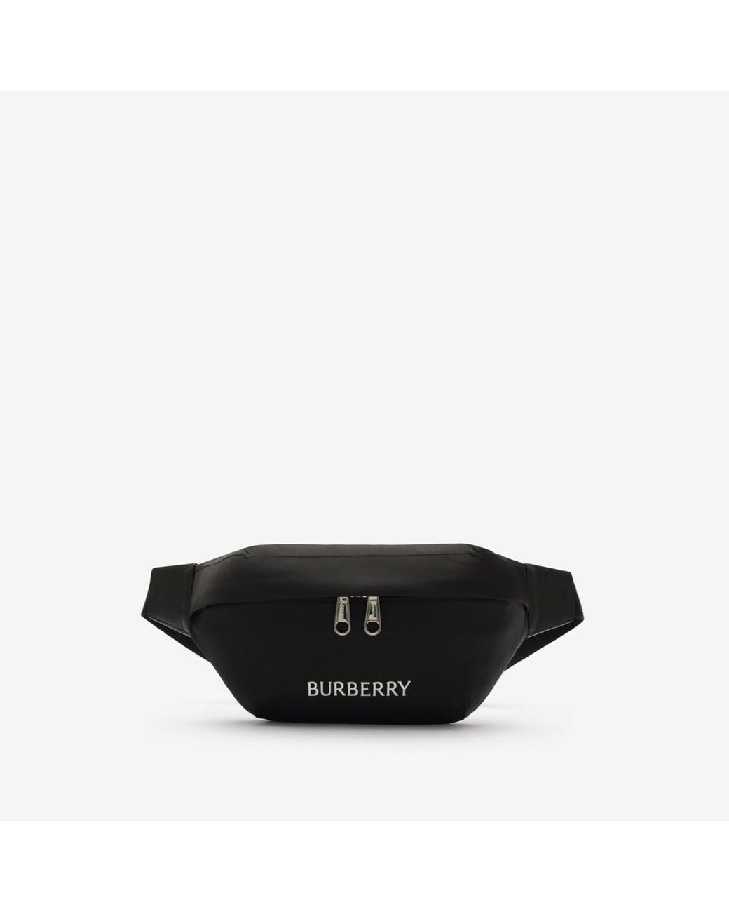 Burberry Black Logo Belt Bag for men