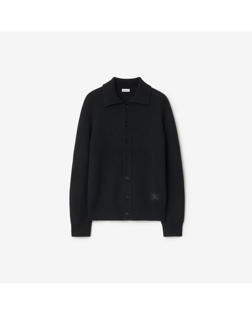 Burberry Black Cashmere Cardigan for men