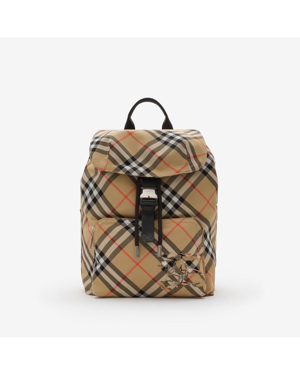 Burberry Metallic Check Backpack for men