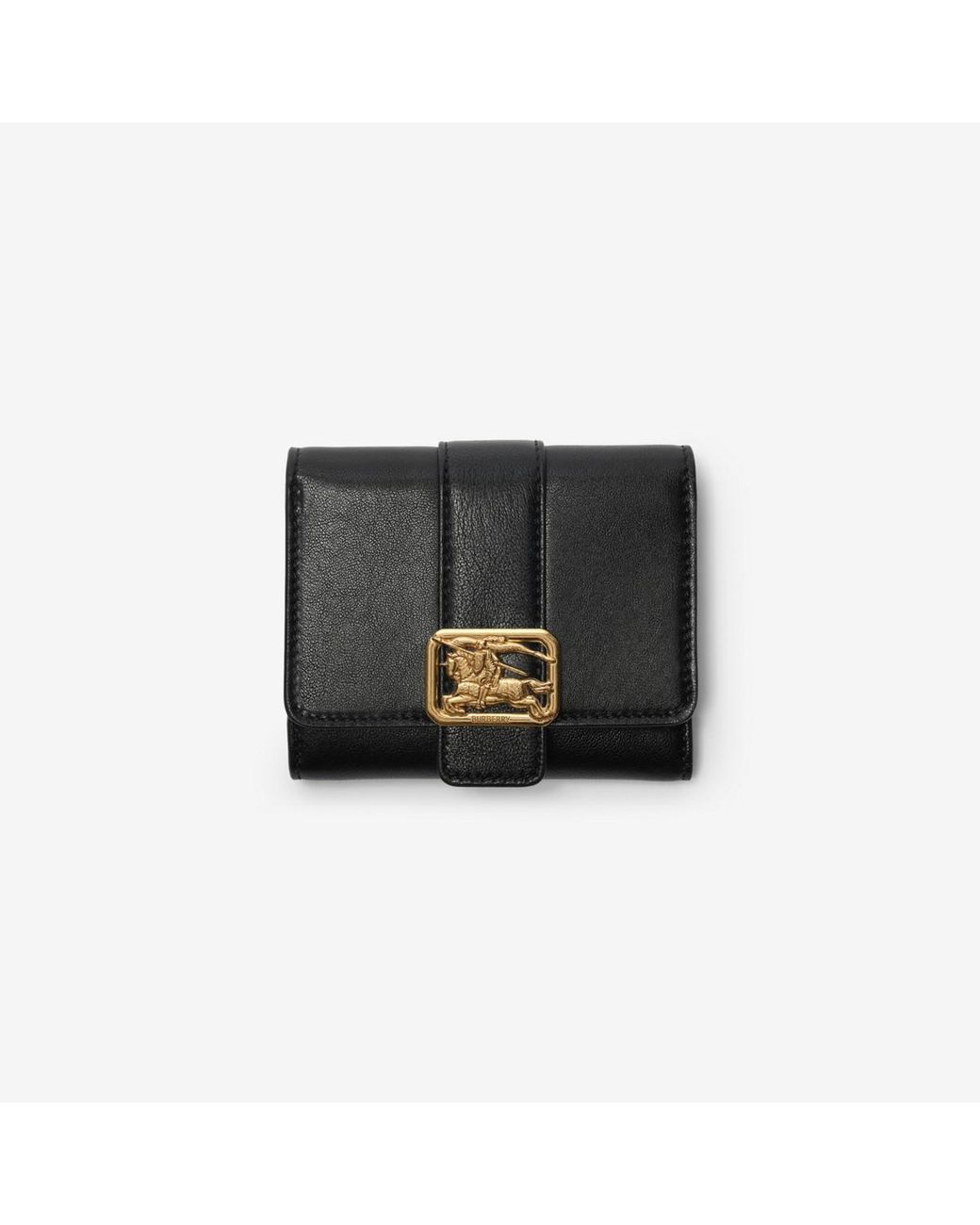 Burberry Black Rider Compact Wallet