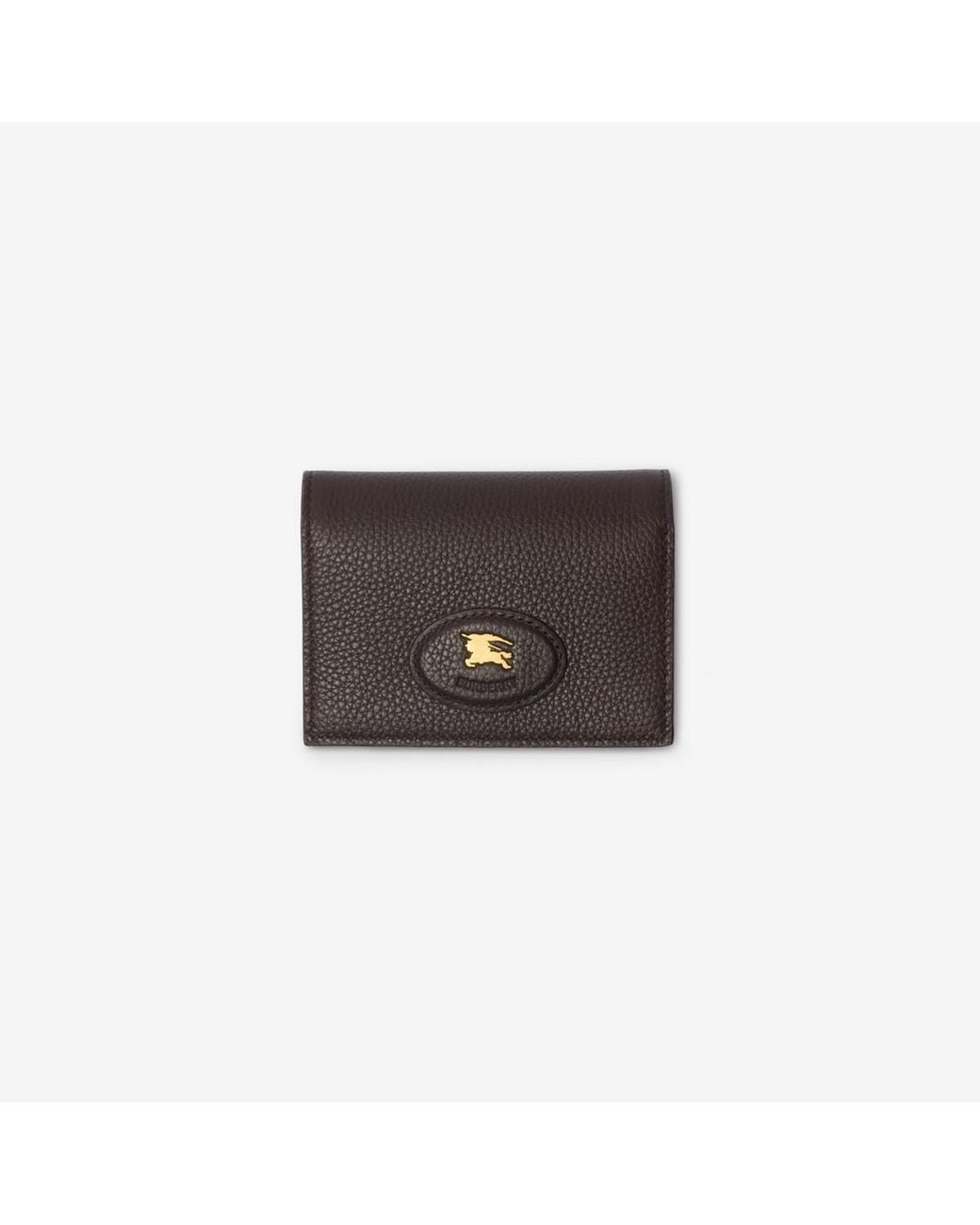 Burberry Black Bloomsbury Folding Card Case
