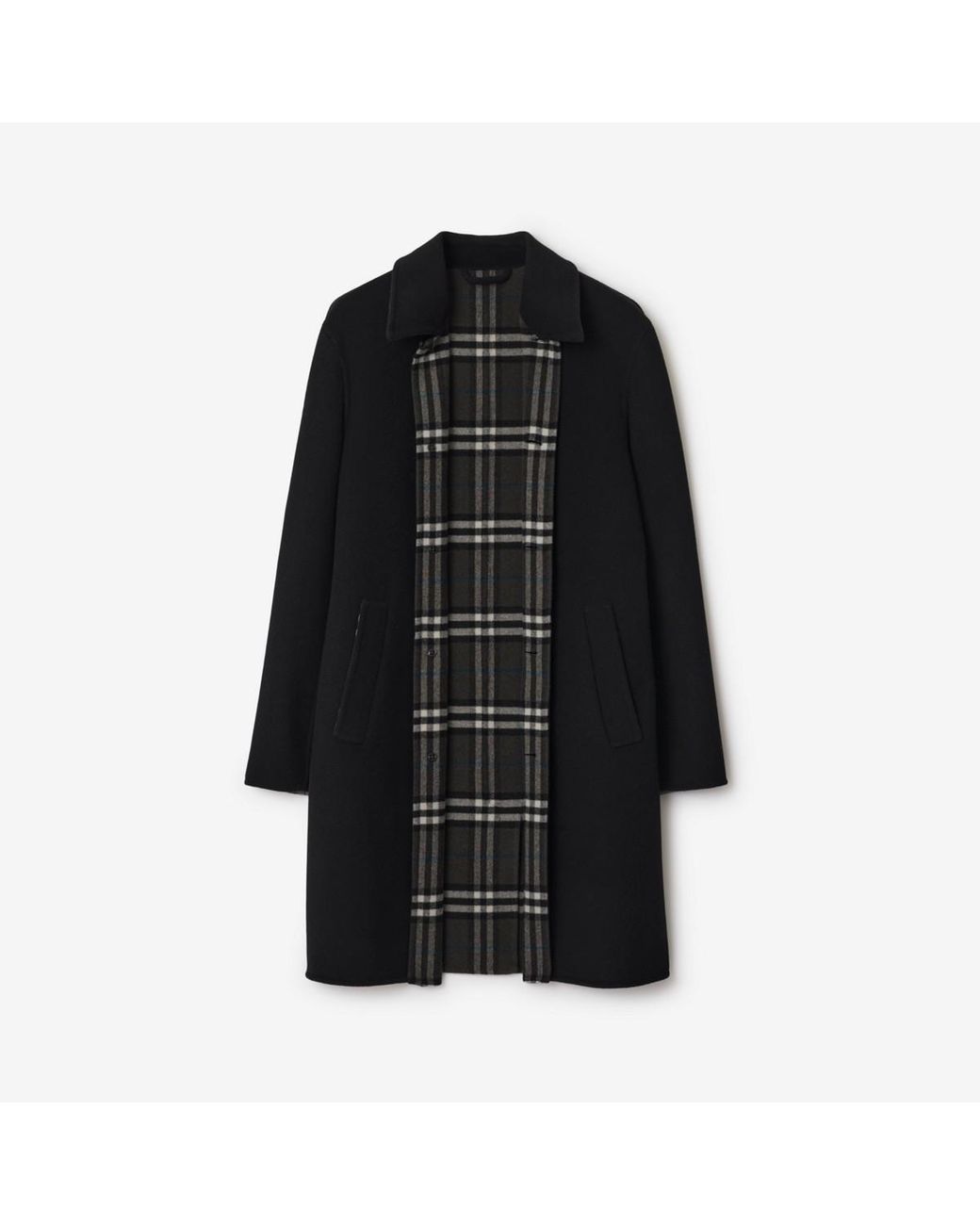Cashmere car coat burberry sale