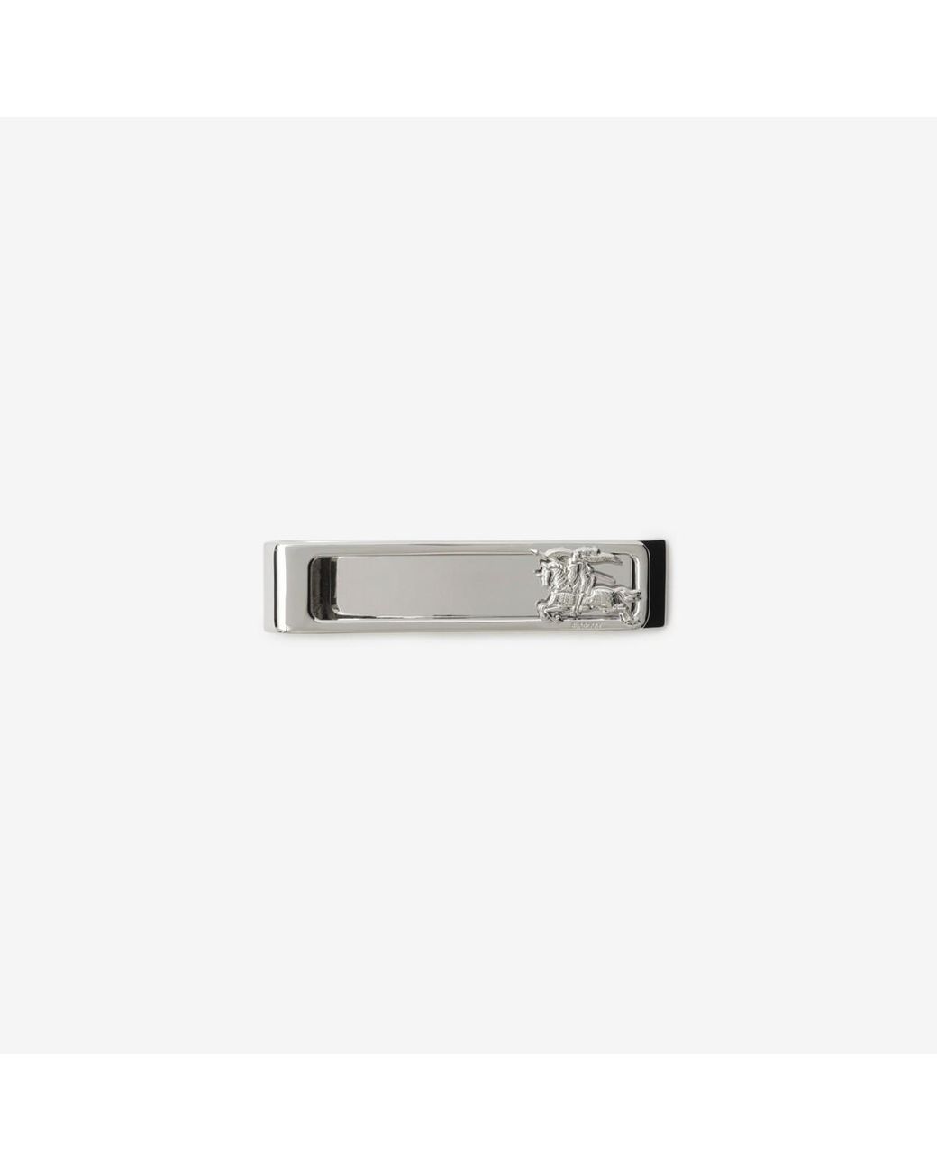 Burberry White Rider Tie Bar for men