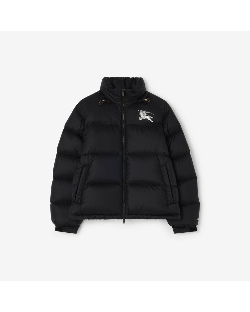 Burberry Black Highlands Puffer Jacket for men