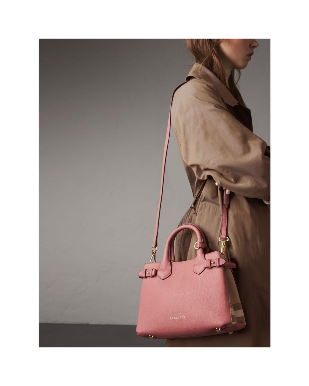 Burberry banner bag pink Clearance