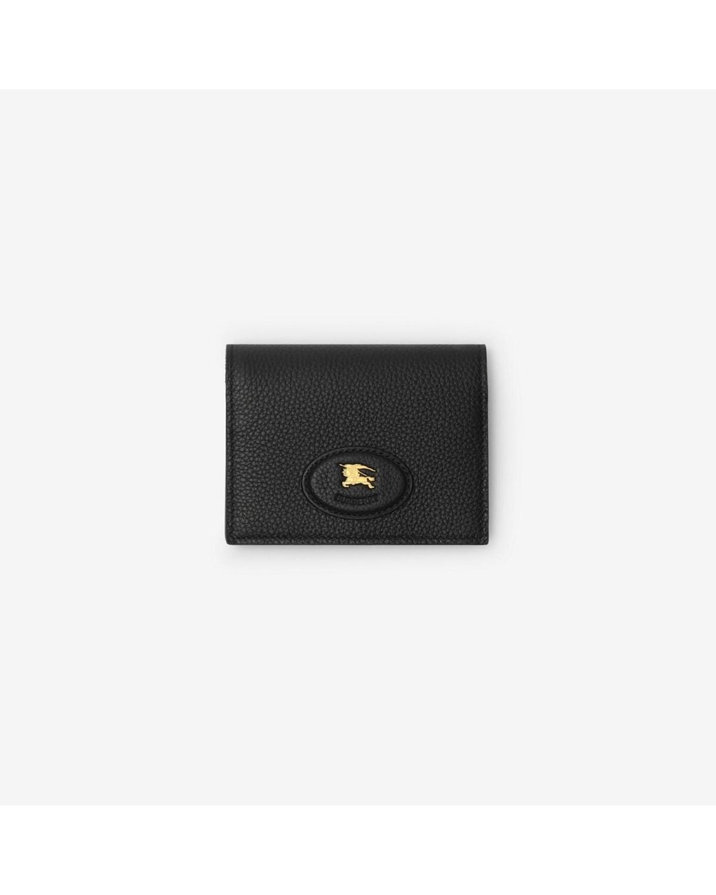Burberry Black Bloomsbury Folding Card Case