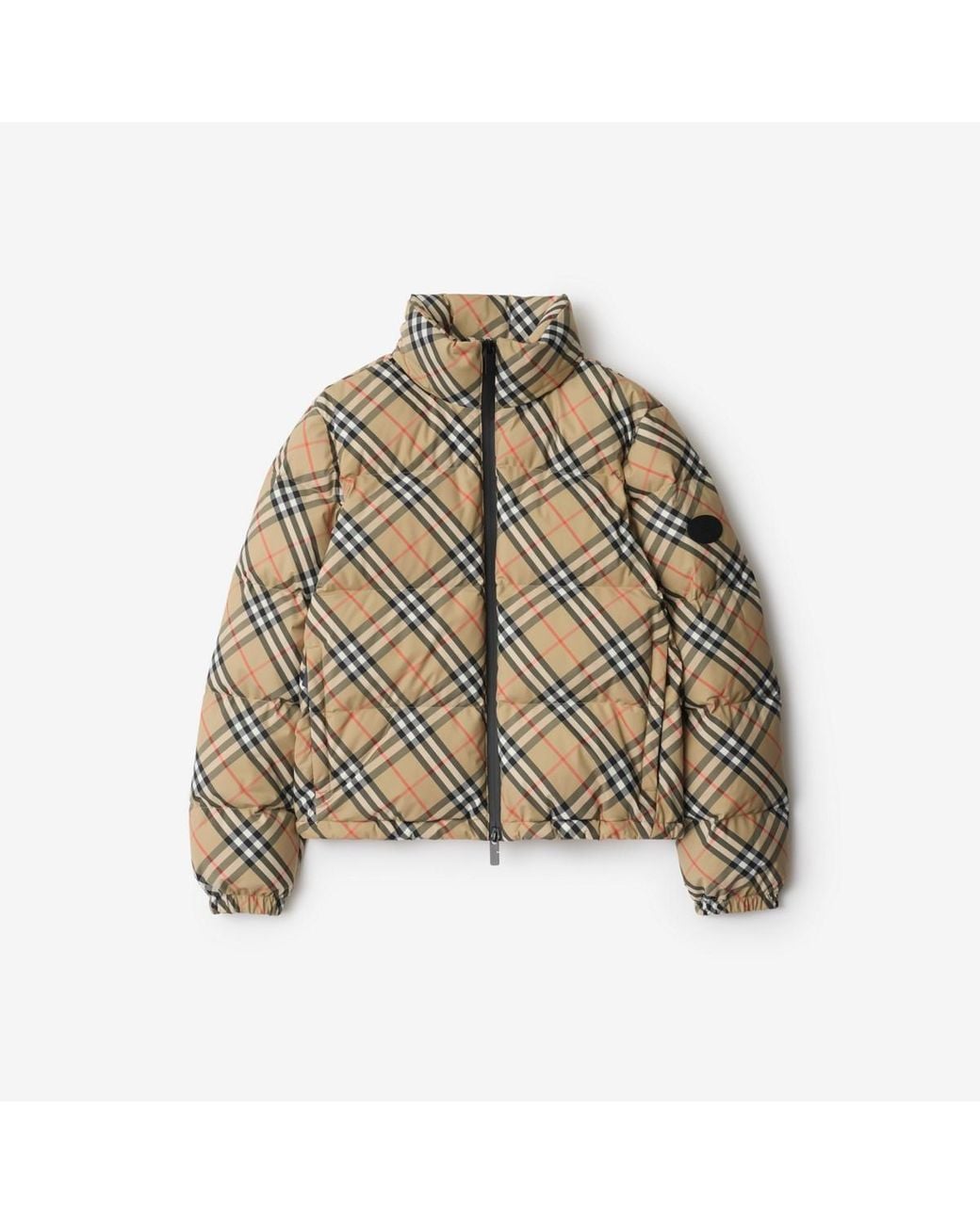 Burberry Natural Check Ambleside Puffer Jacket