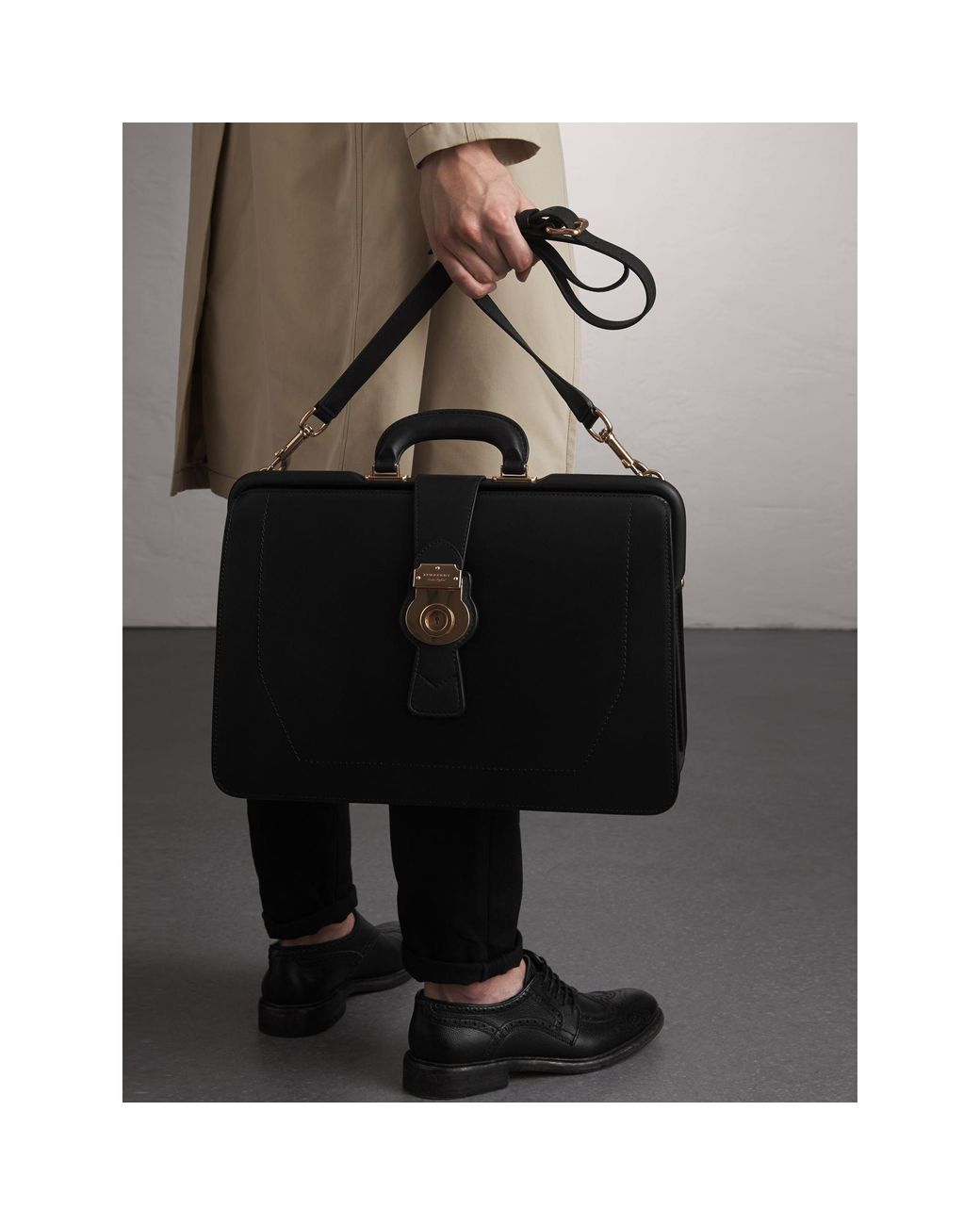 Burberry The Dk88 Doctor's Bag in Black for Men | Lyst