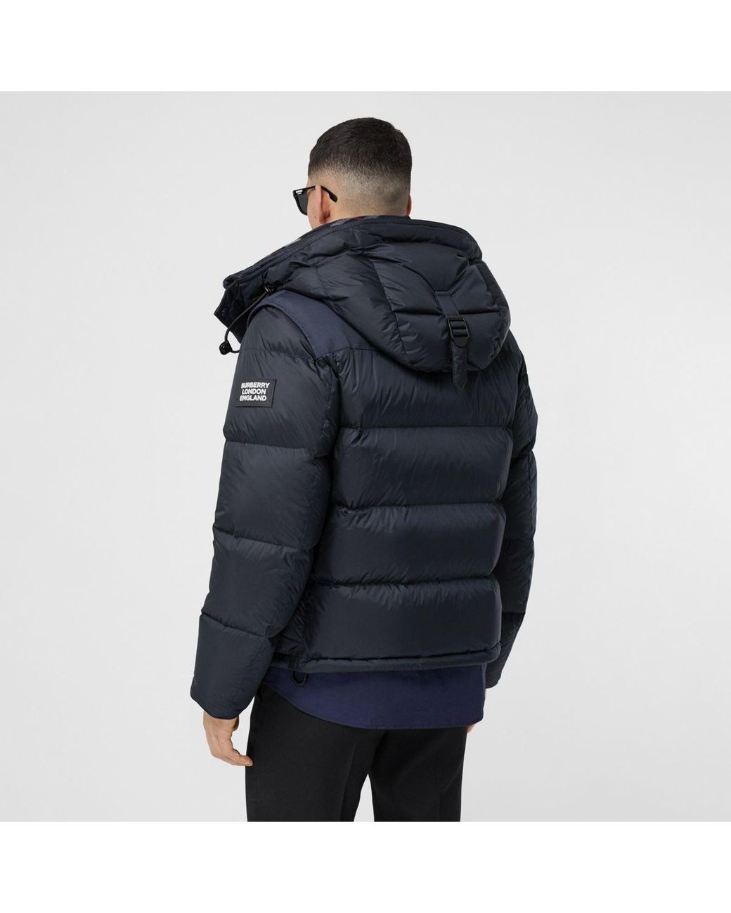 hooded burberry jacket