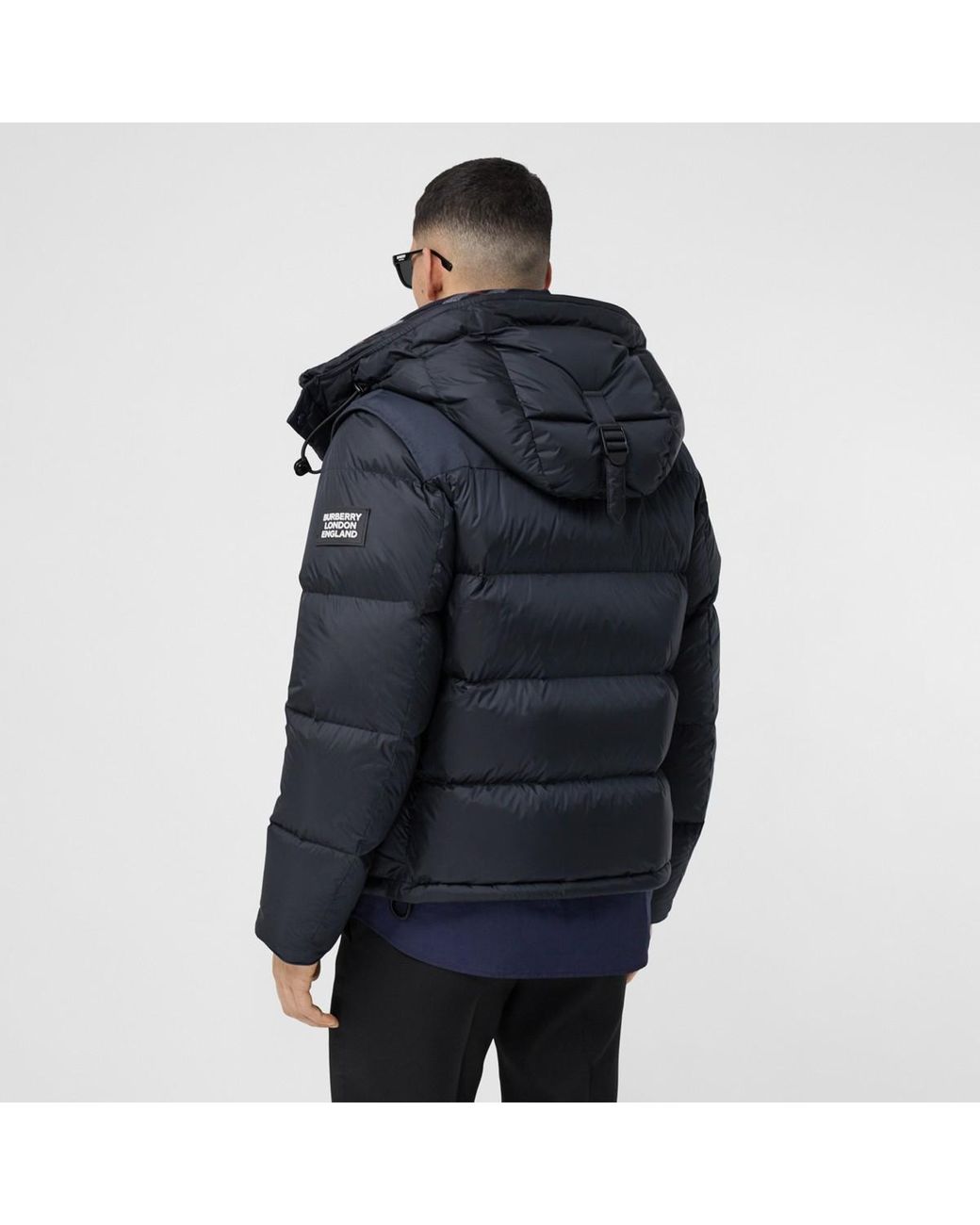 burberry coat mens puffer