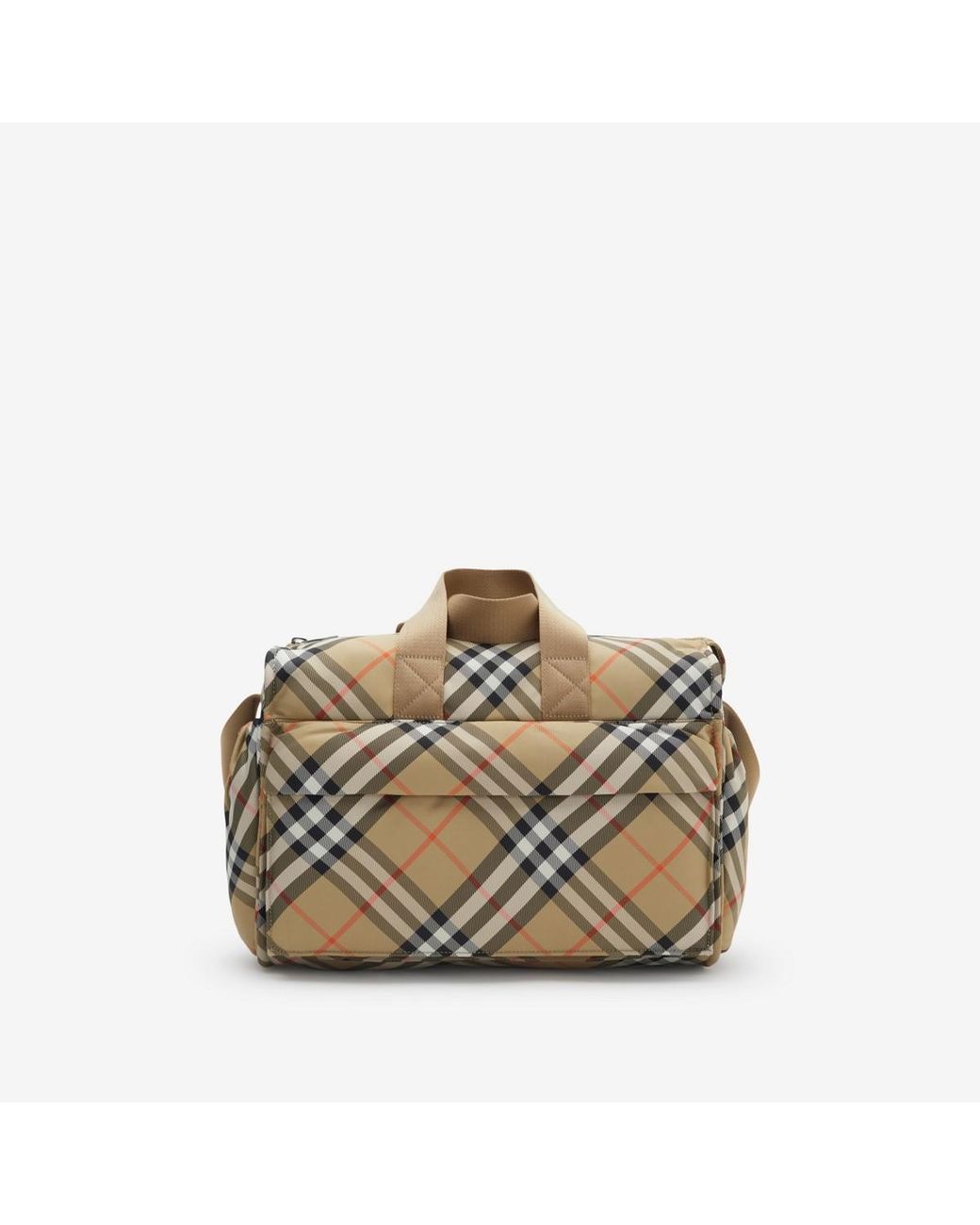 Burberry Natural Childrens Check Baby Changing Bag