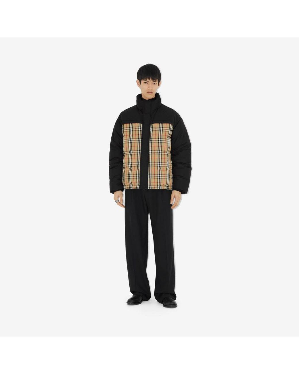Burberry bubble cheap jacket mens