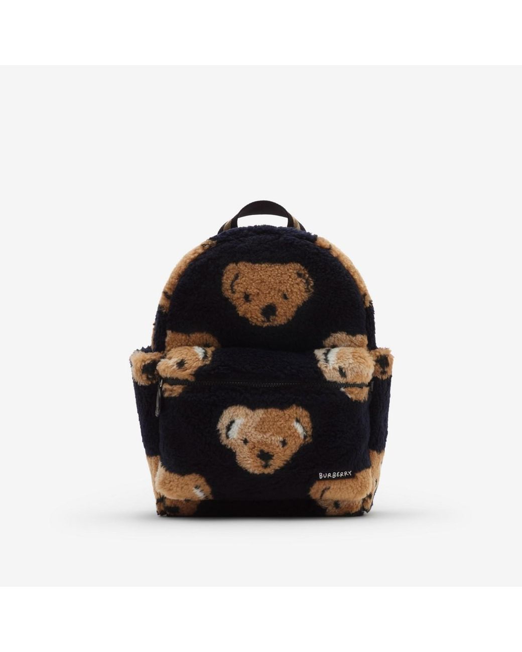 Burberry Black Childrens Thomas Bear Backpack