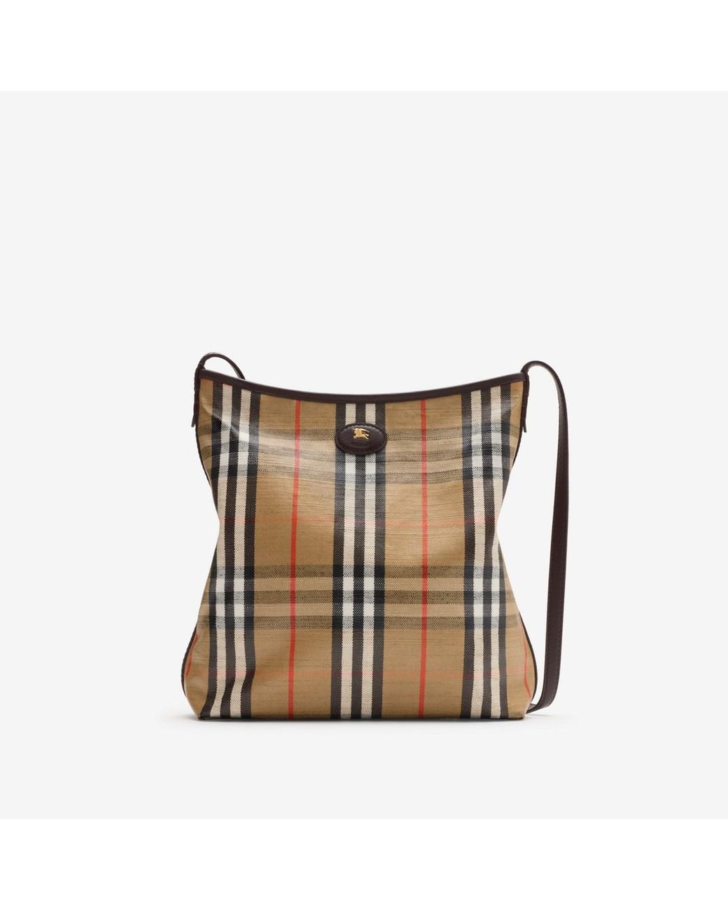Burberry Brown Small Highlands Shoulder Bag