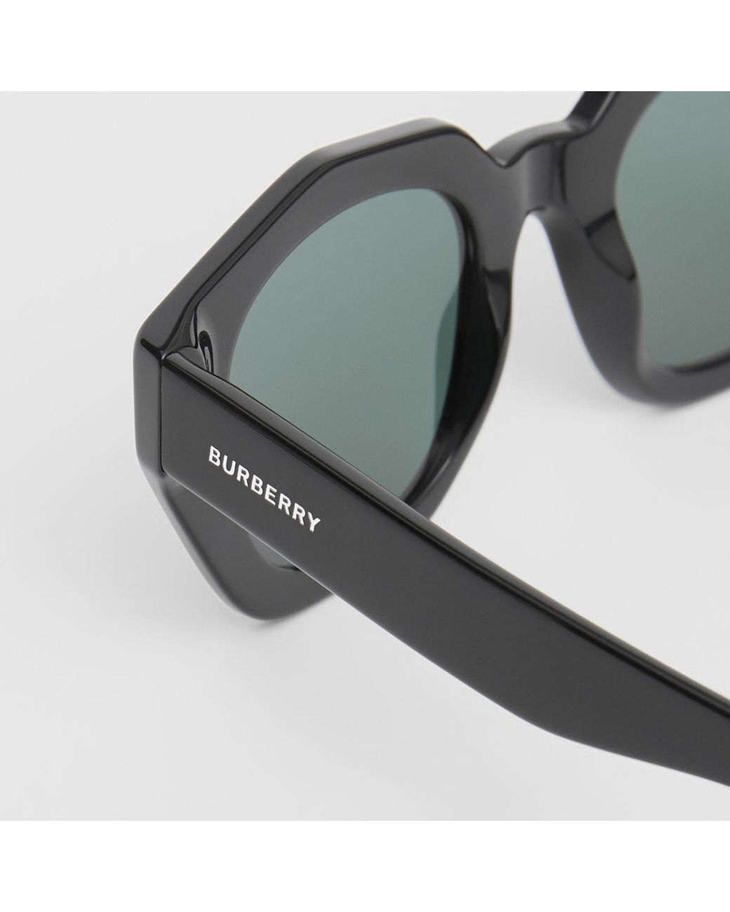 burberry geometric sunglasses