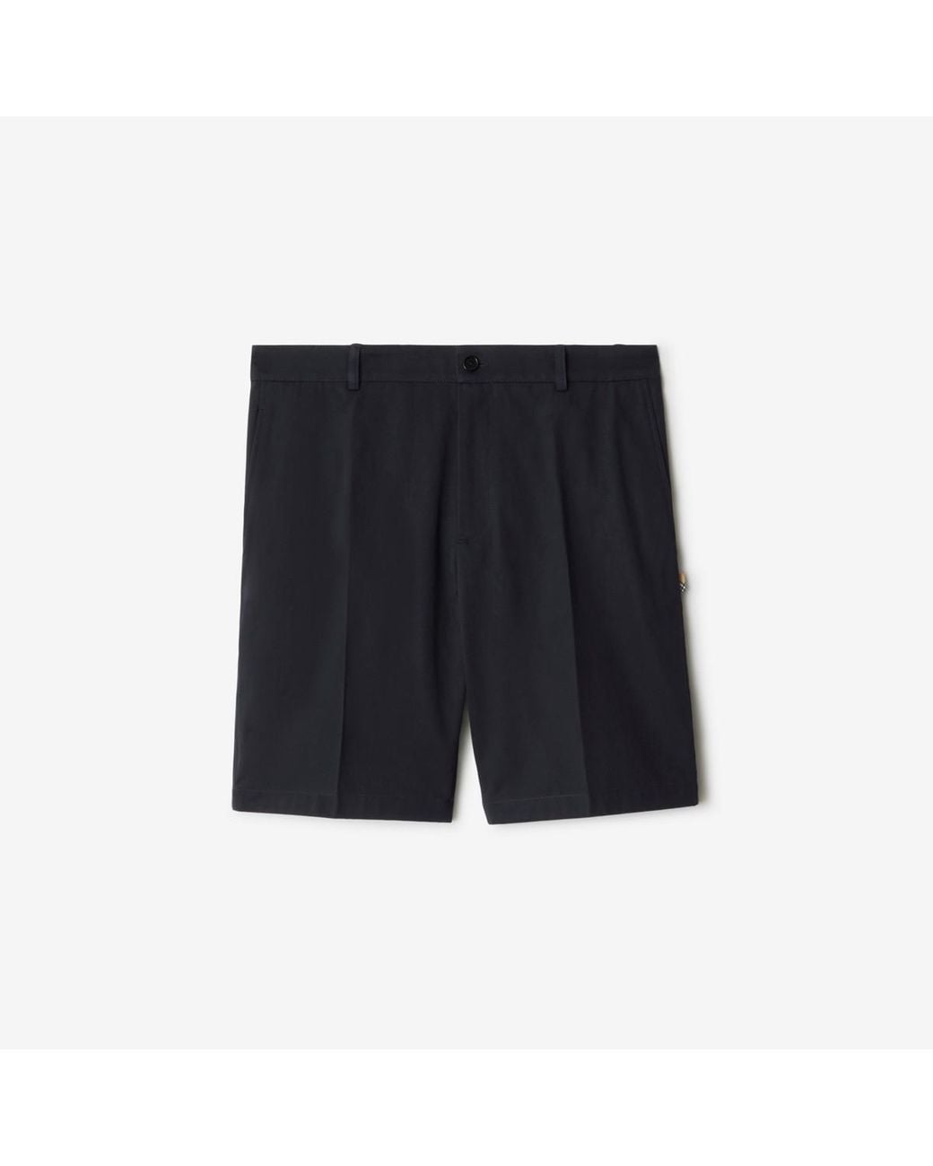 Burberry Blue Cotton Shorts for men