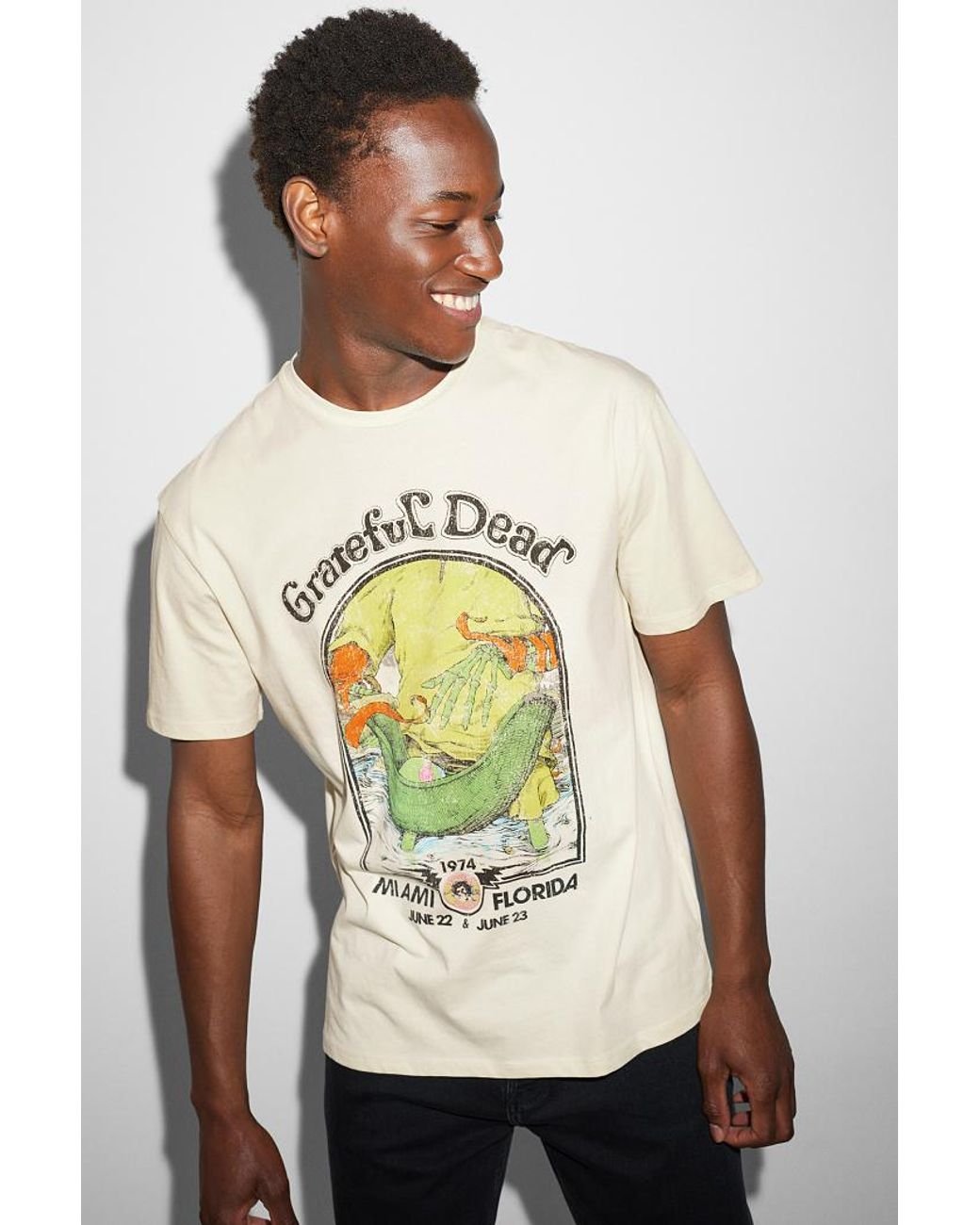 T-shirt-Grateful Dead C&A pour homme en coloris Blanc | Lyst