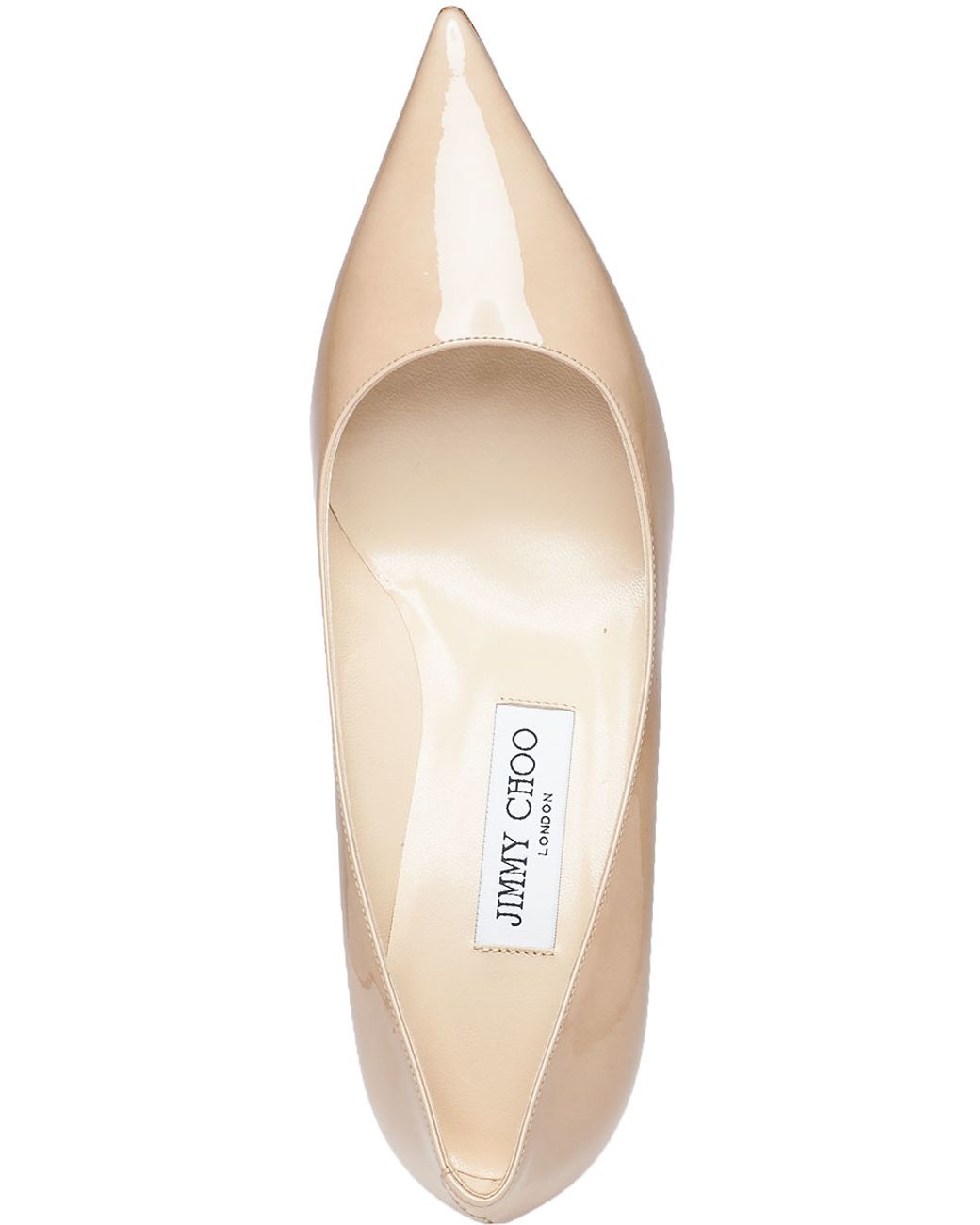 Jimmy choo 247aurora patent leather ヌード - ハイヒール/パンプス