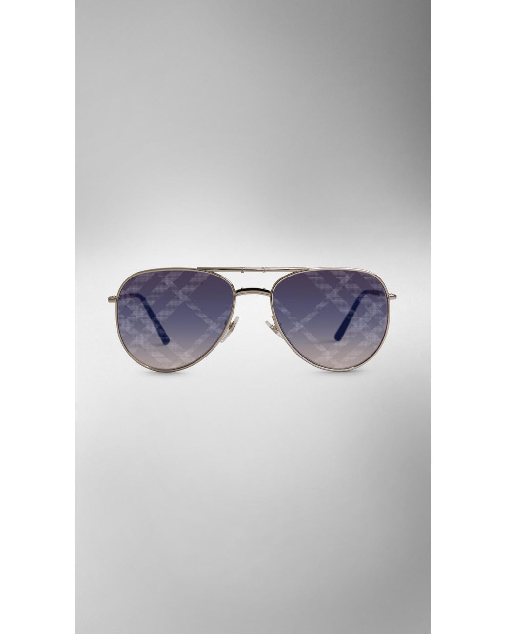 Burberry folding hot sale aviators