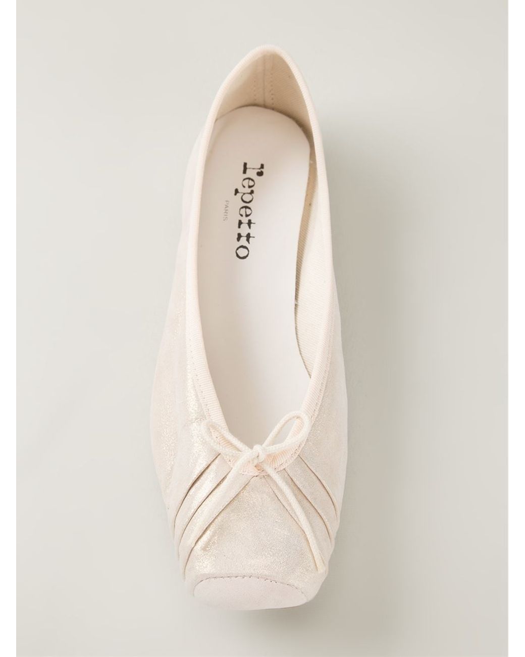 Repetto Bolchoi Ballet Flats in Natural | Lyst