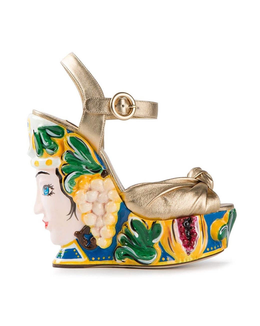 Dolce and gabbana wedge sandal clearance