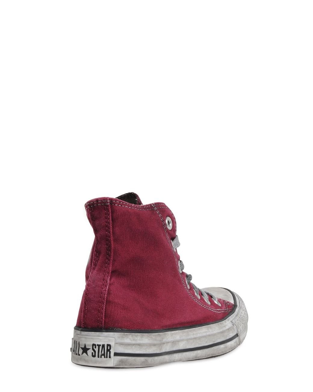 Converse Limited Edition All Stars Sneakers in Red for Men | Lyst