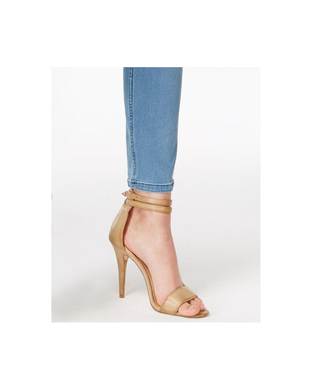 Guess Marilyn 3-zip Skinny Light Blue 