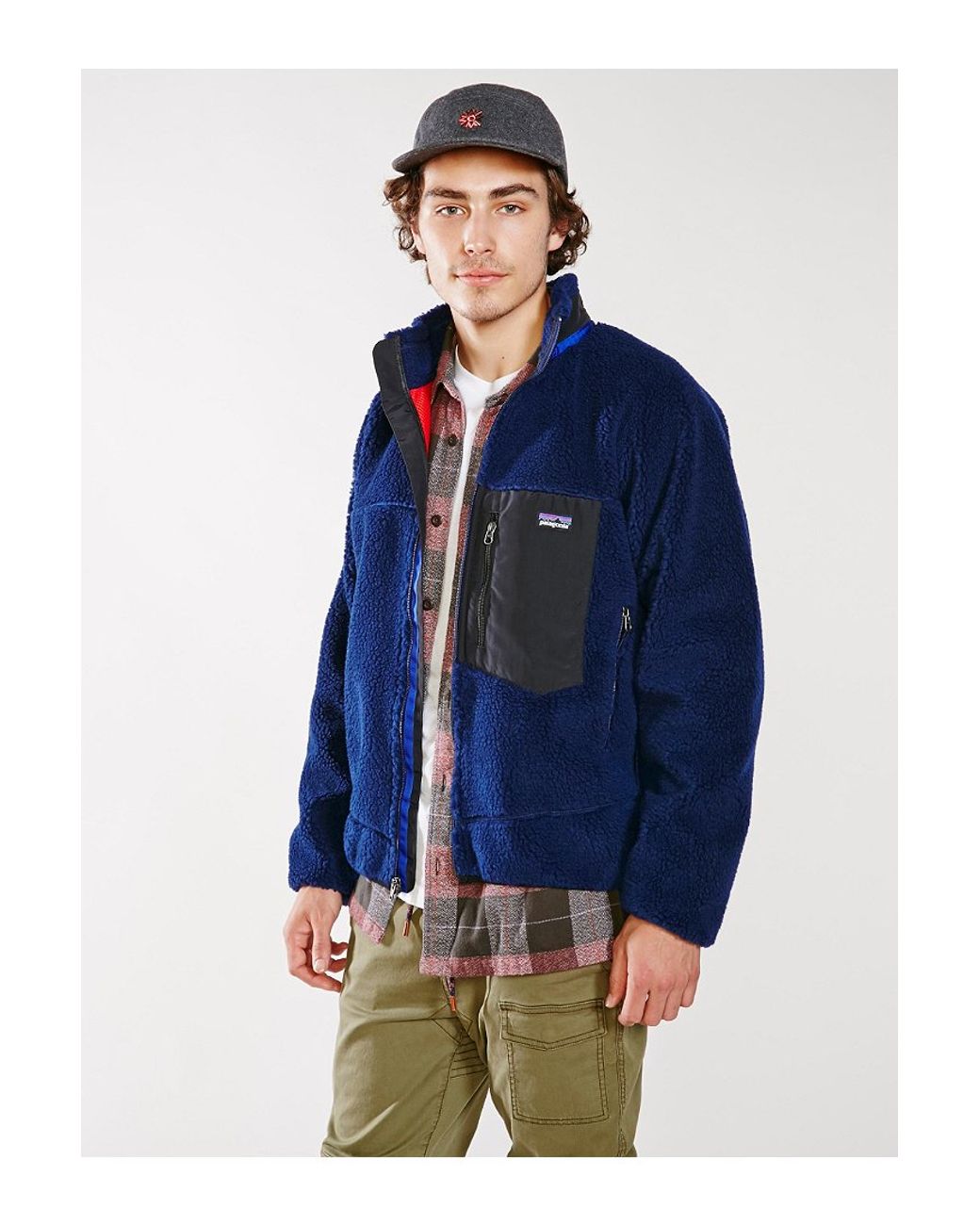 Patagonia Classic Retro X Jacket in Blue for Men Lyst