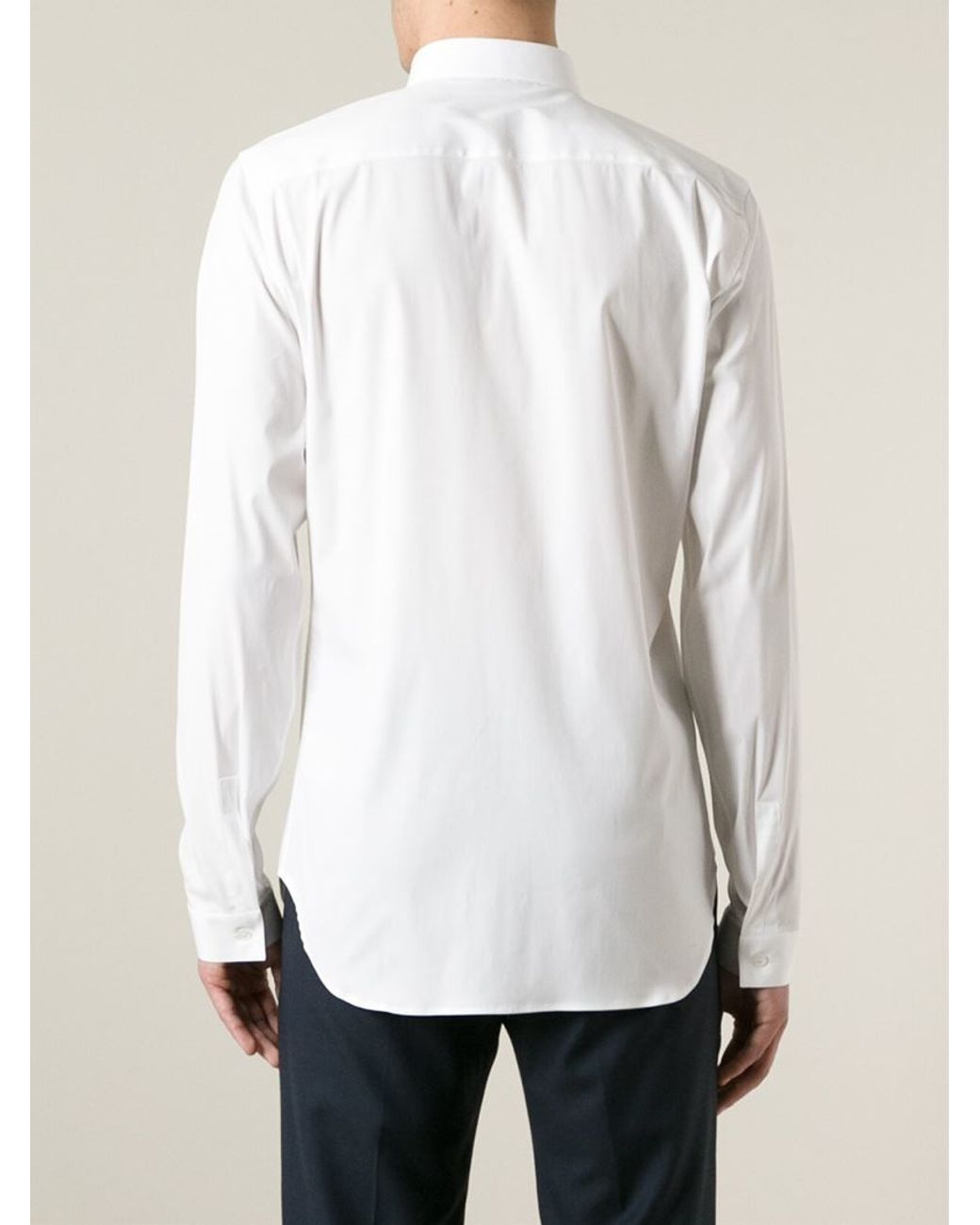 Dior Homme Cotton Embroidered Bee Shirt 