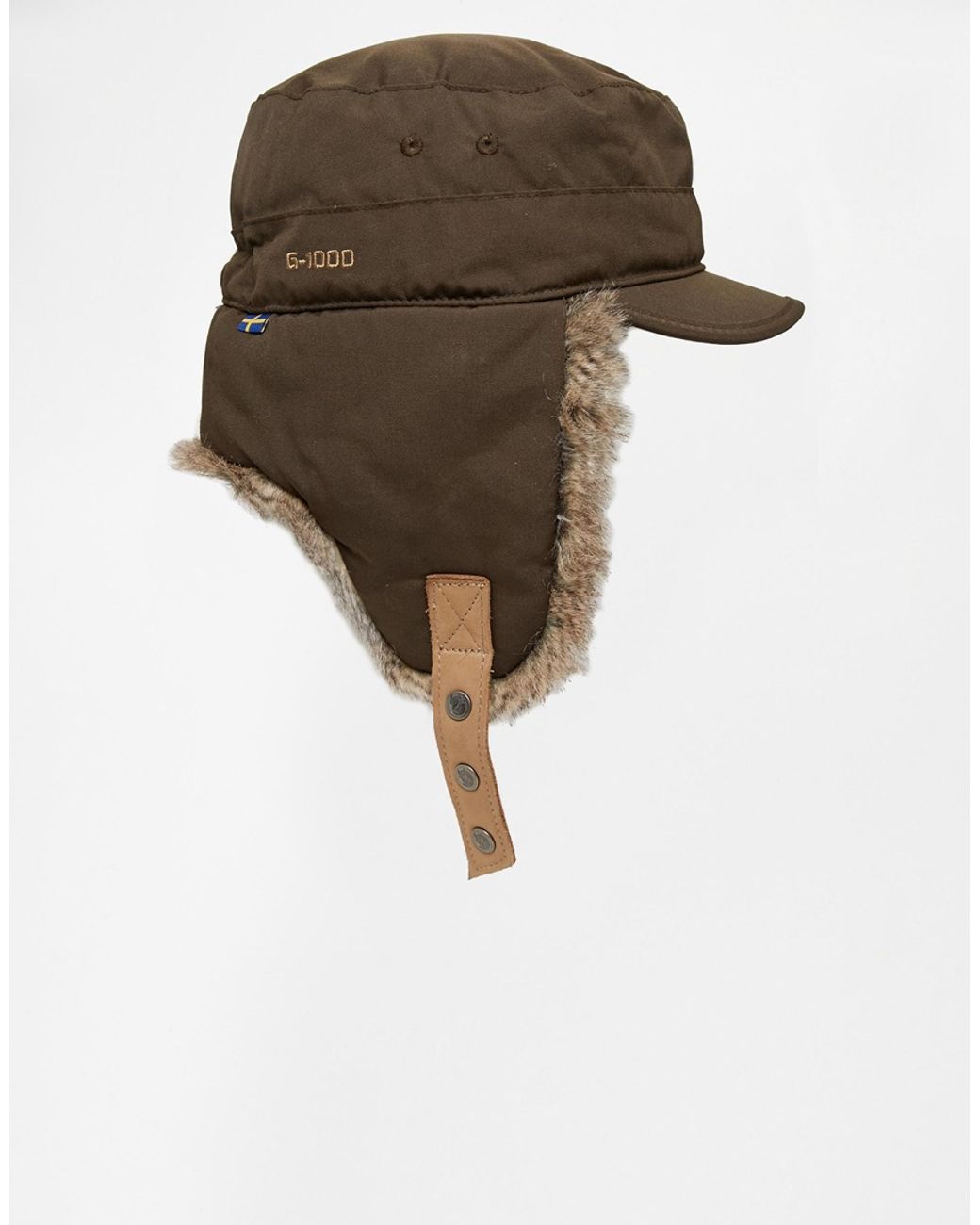 Fjallraven Woodsman Hat in Olive (Brown) for Men | Lyst