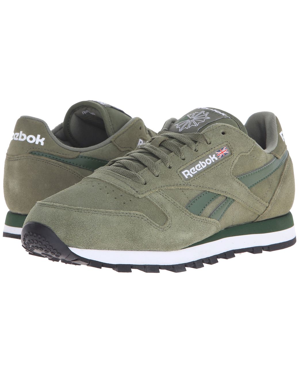 Reebok Classic Leather Suede in Gray for Men | Lyst