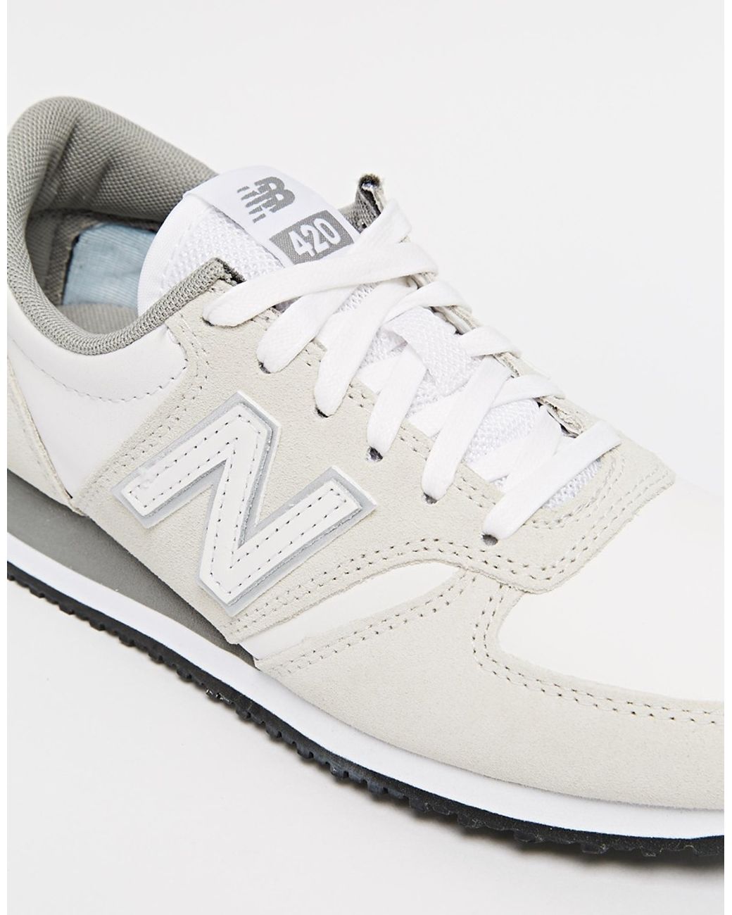 New Balance Women's Natural 420 Suede Low-Top Sneakers