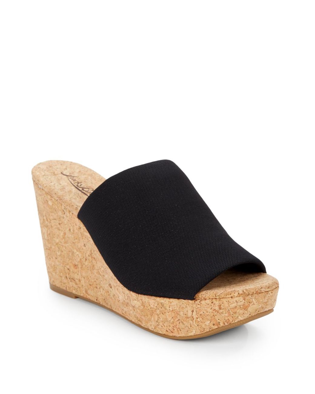 Lucky brand cork wedge sandals clearance