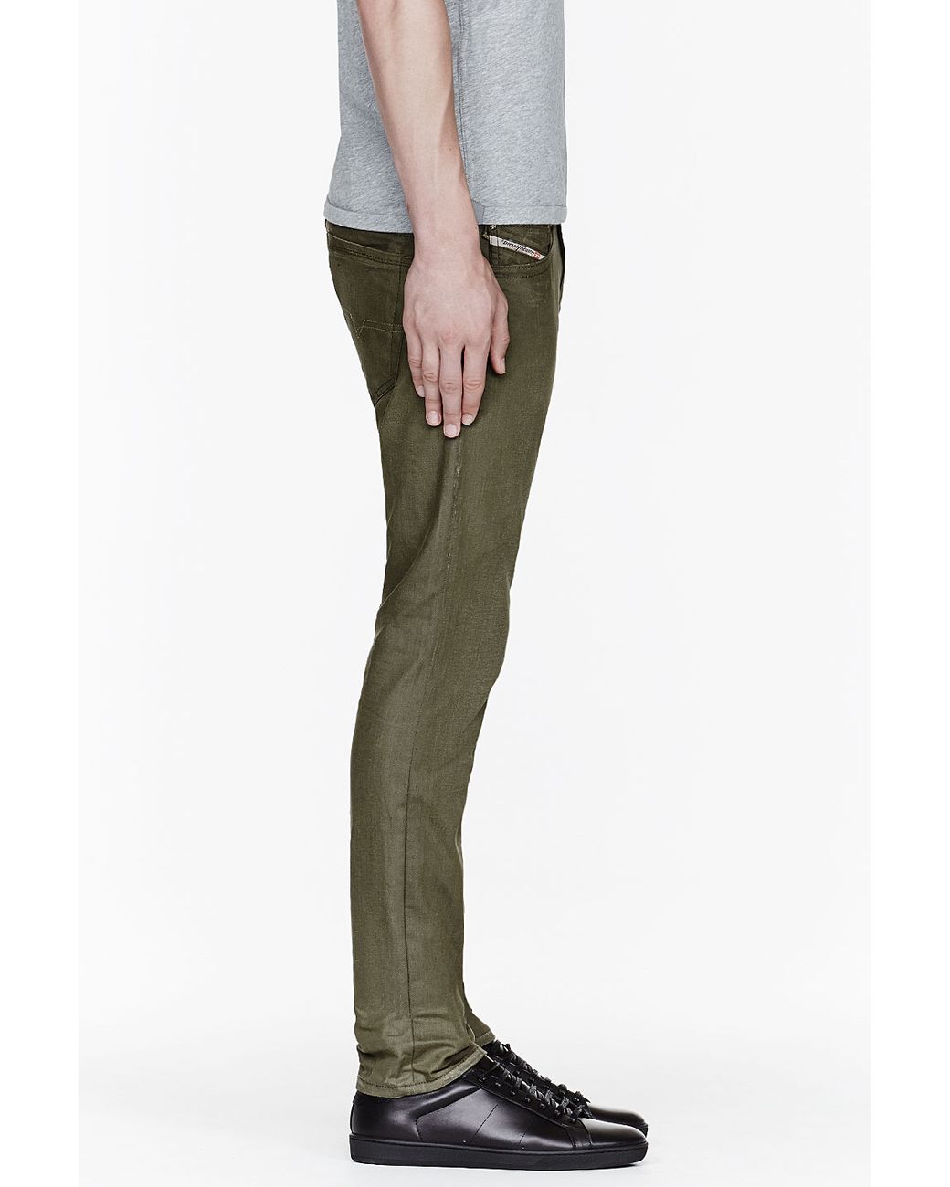 Diesel green jeans outlet