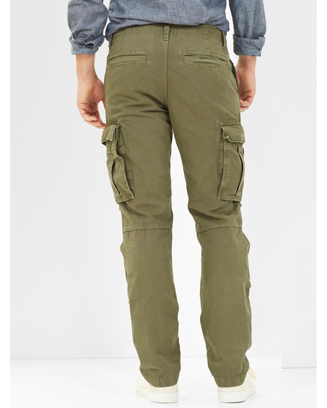 Gap Cargo Pants (slim Fit) in Green for 