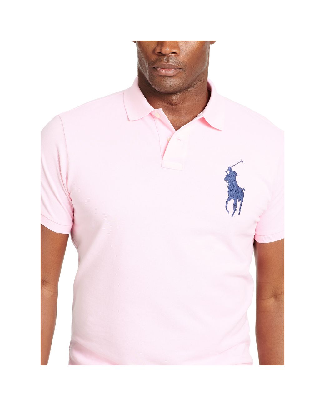 NEW Polo Ralph Lauren Womens Polo Shirt! Pink Big Pony & Number 3