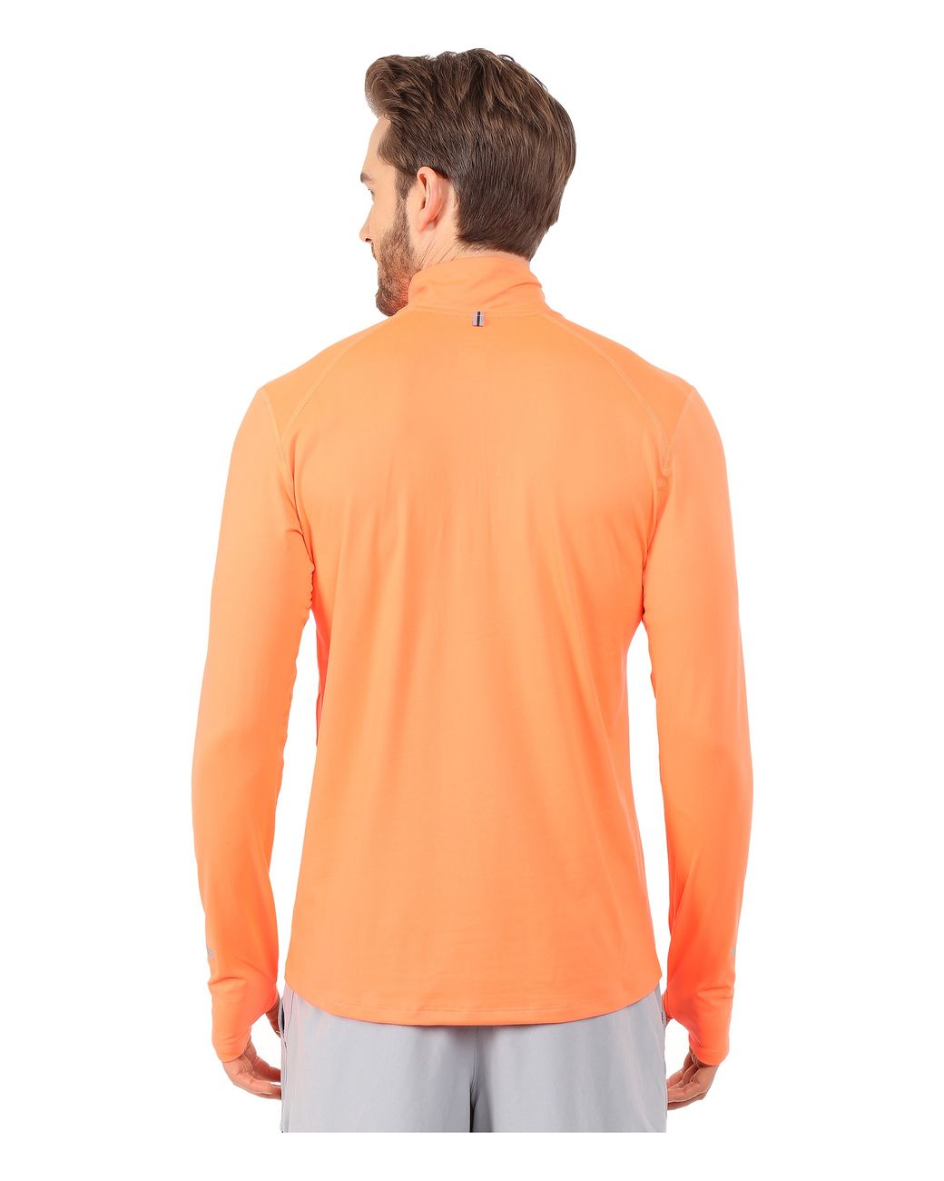 Nike Dri fit Element Half zip Pullover in Orange for Men Lyst