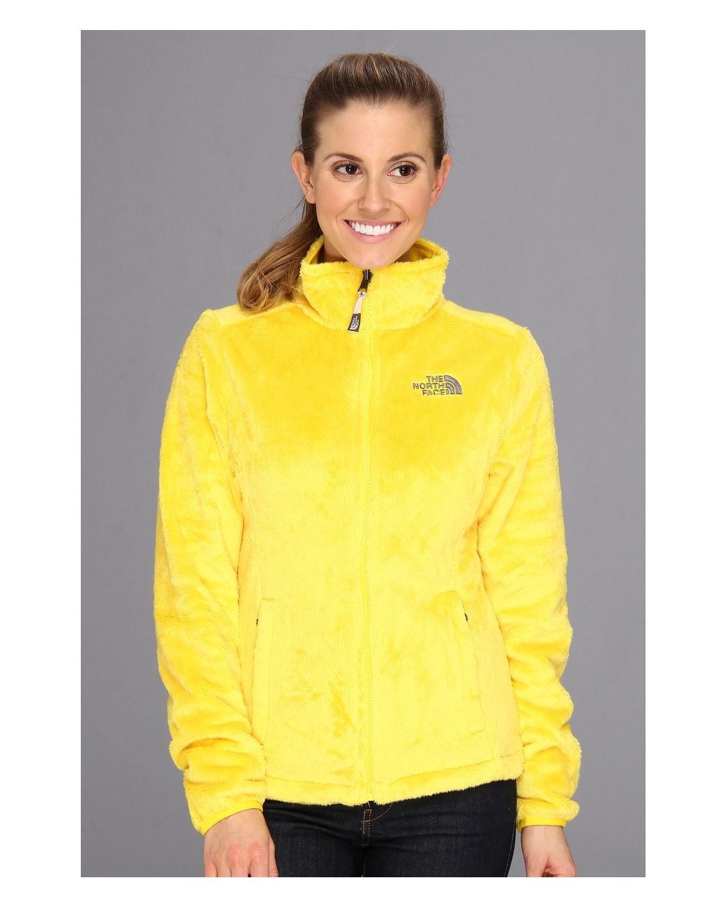 The North Face Osito Jacket in Yellow | Lyst
