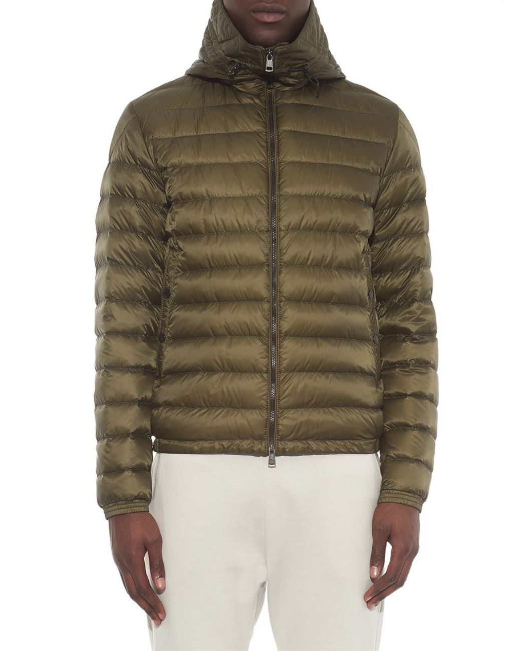 Moncler Synthetic Dijon Giubbotto Quilted-down Jacket in Green (Natural)  for Men | Lyst UK