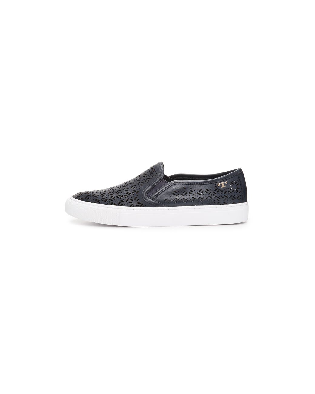 Tory burch black slip on sneakers hotsell