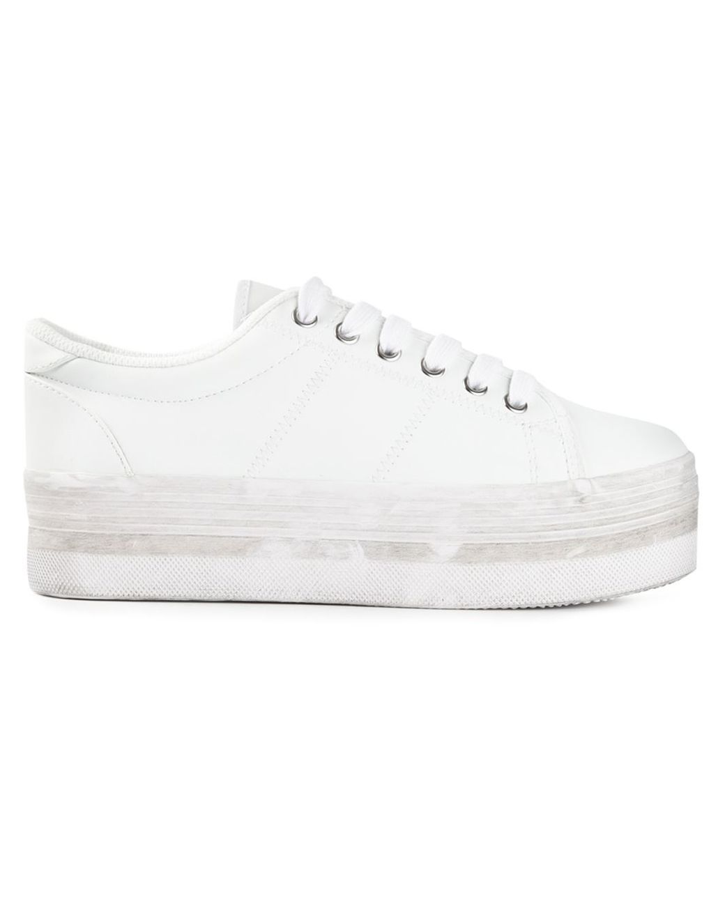 Jeffrey Campbell 'Zomg' Platform in White | Lyst