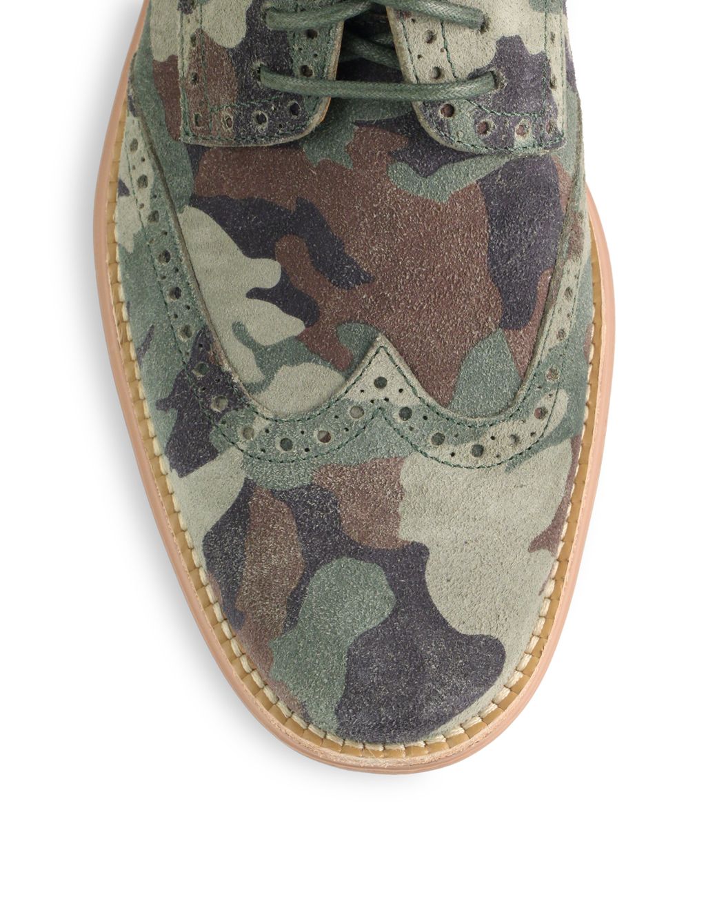 Cole Haan Lunar Grand Camo Wingtip 