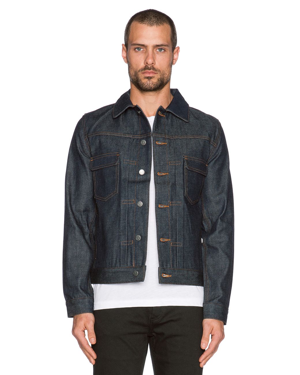 Pre-Loved TIMELESS Classic APC denim Jacket Veste Jean US Small S 36 | eBay