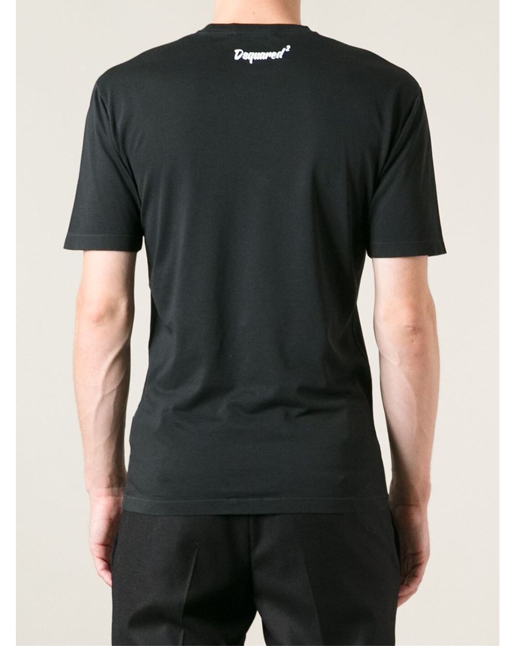 DSquared² Motherfucker Tshirt in Black for Men | Lyst UK