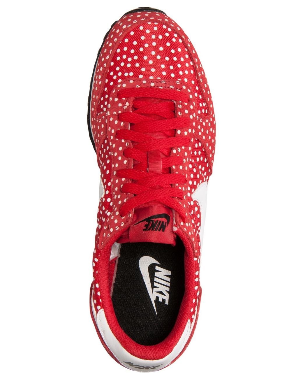 Nike Women'S Genicco Print Casual Sneakers From Finish Line in Red | Lyst