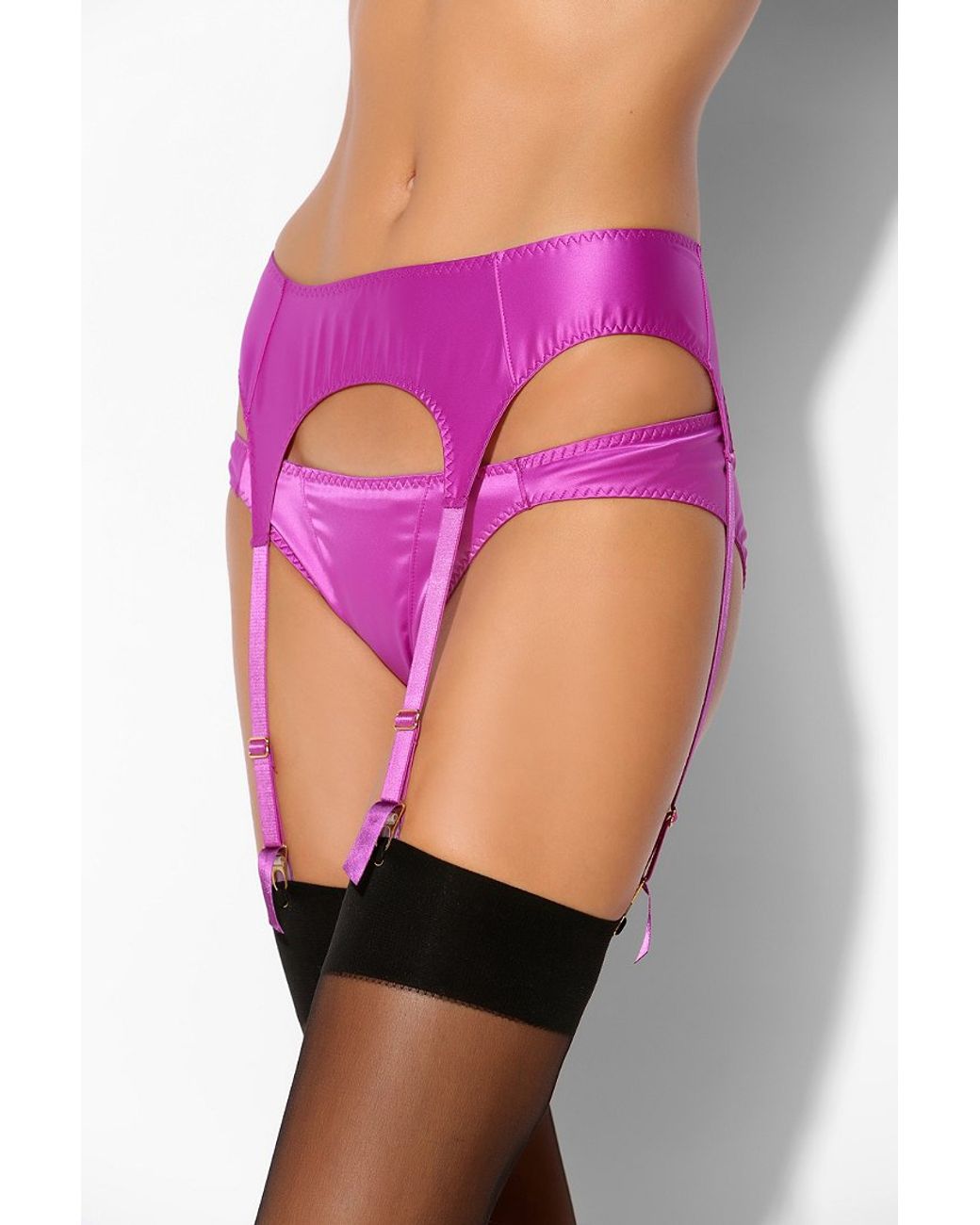 Urban Outfitters Lagent By Agent Provocateur Danita Garter Belt in Purple |  Lyst Canada