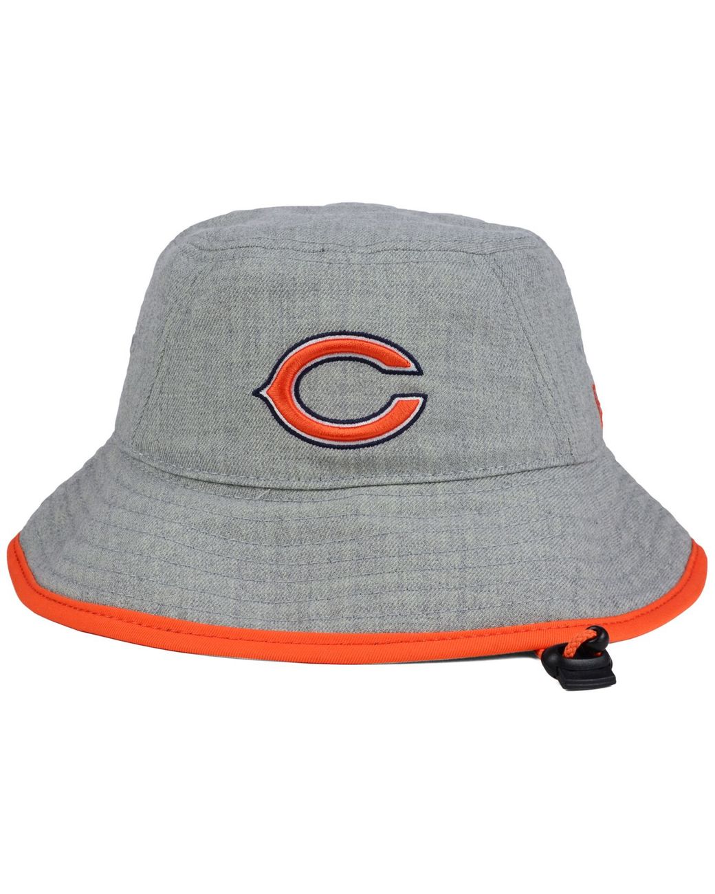 KTZ Chicago Bears Nfl Heather Gray Bucket Hat for Men | Lyst