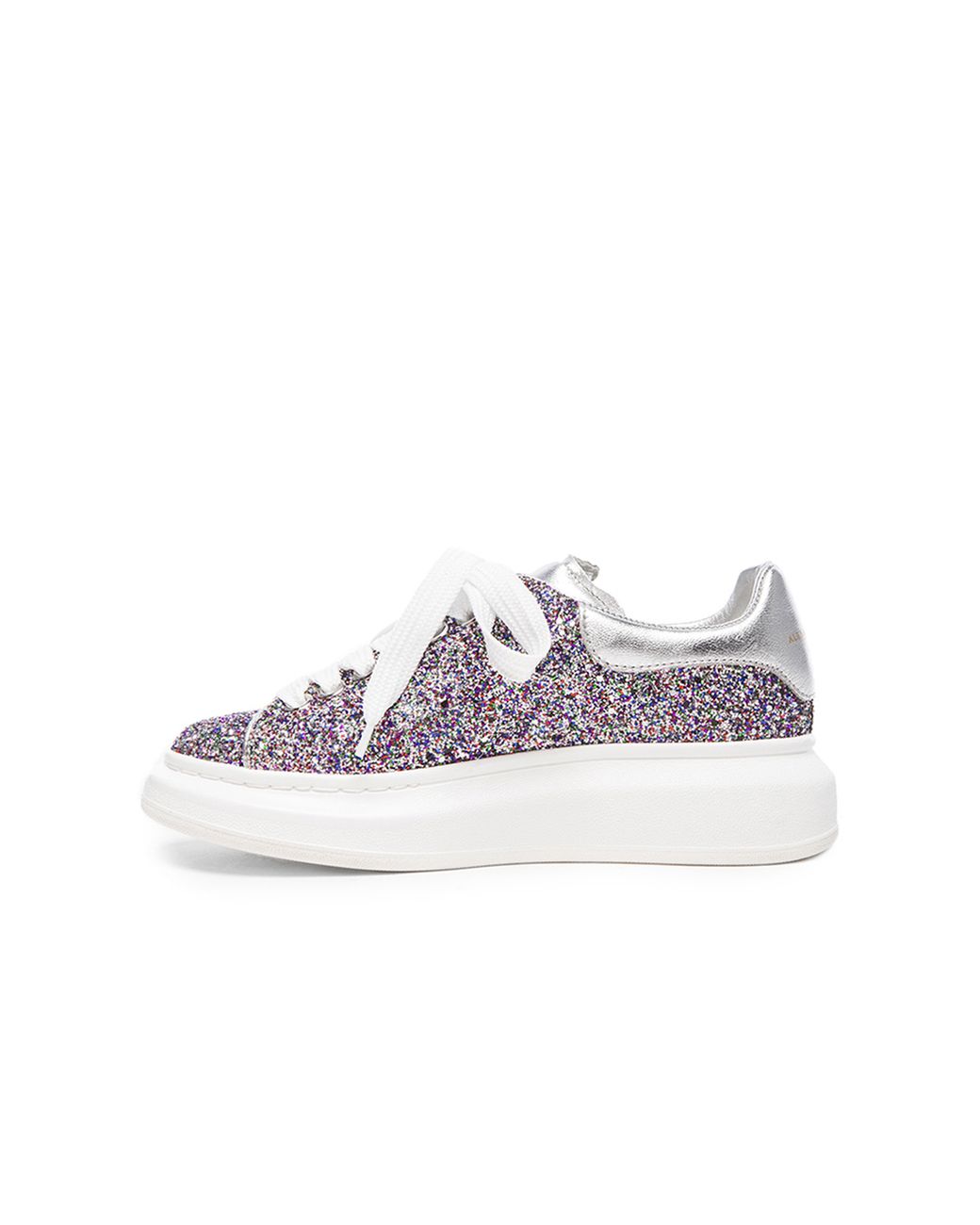Alexander McQueen Glitter Sneakers in Purple Lyst