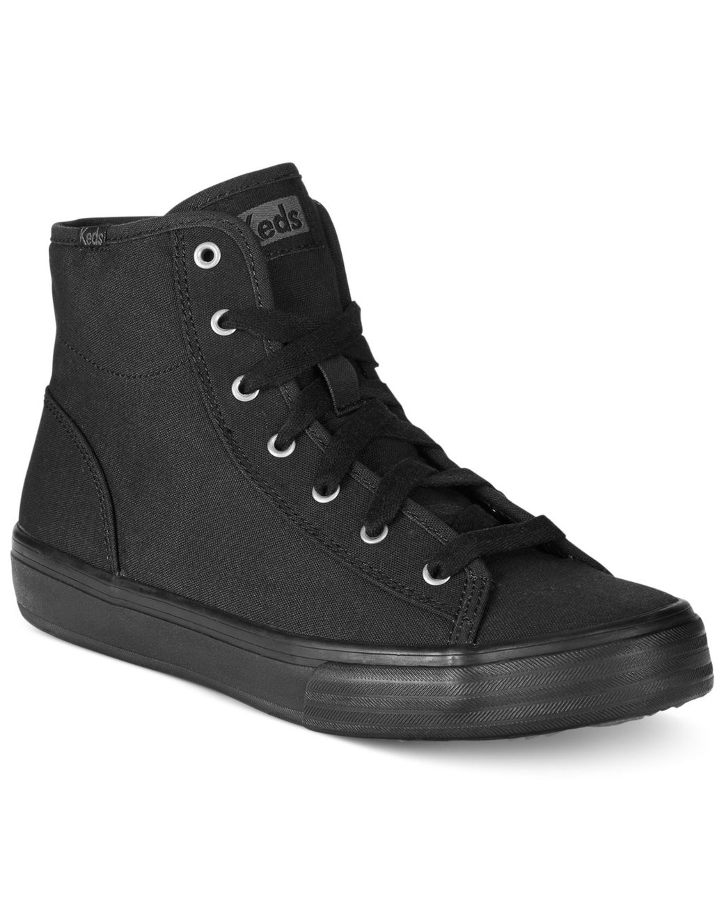 Keds Women'S Double Up High Top Sneakers in Black | Lyst